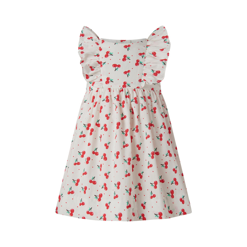 Cherry Frill Dress