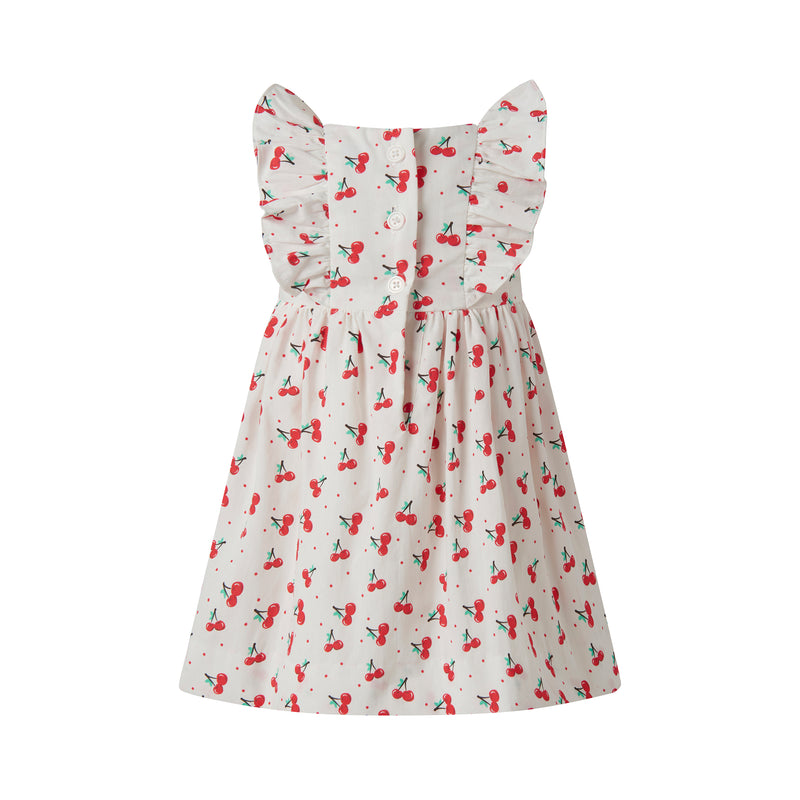 Cherry Frill Dress