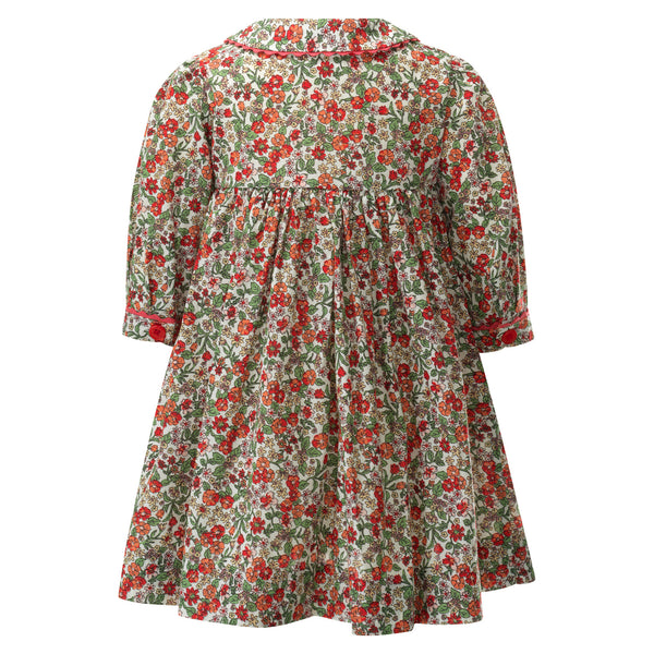 Botanical Button-front Dress & Bloomers