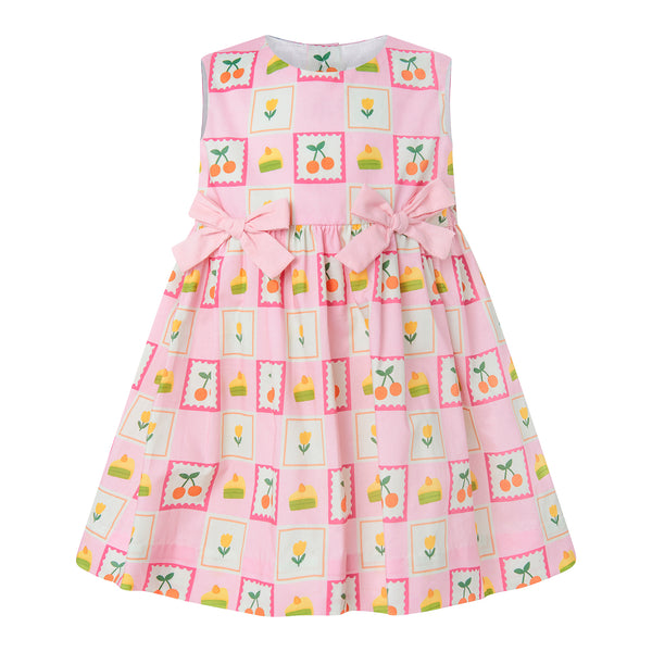 Patchwork Bow Dress & Bloomers