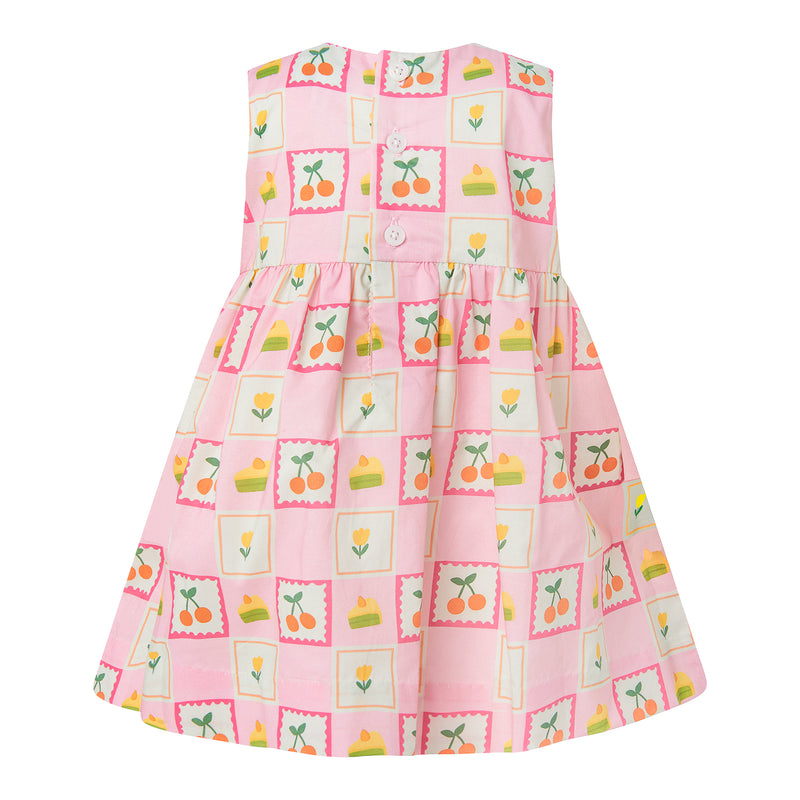 Patchwork Bow Dress & Bloomers