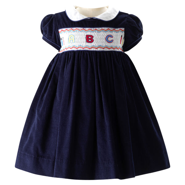 ABC Smocked Dress & Bloomers