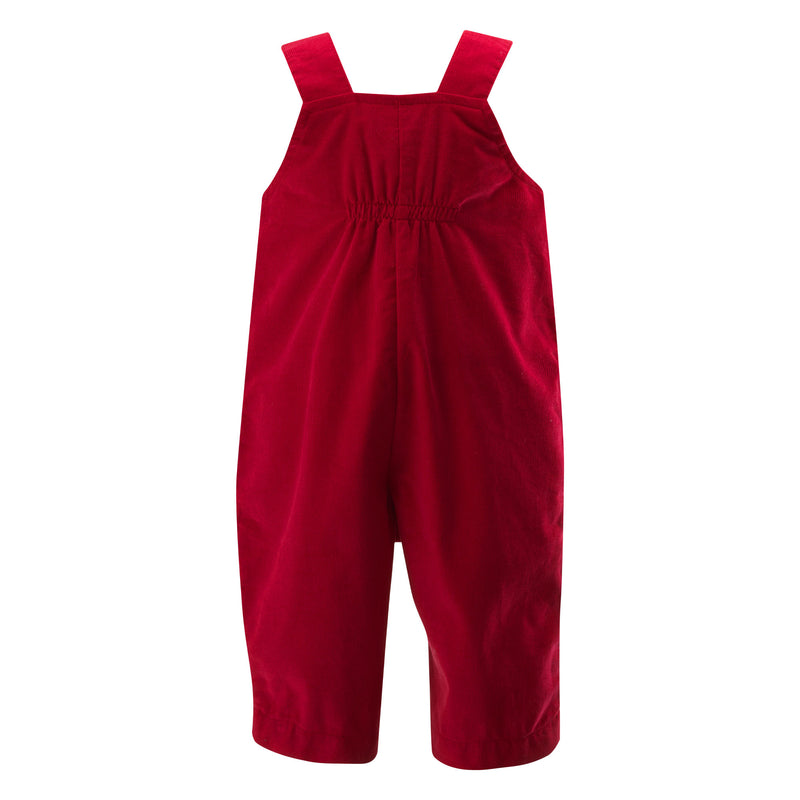 Scottie Dog Smocked Overall Set