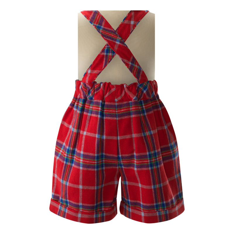 Tartan Dungarees