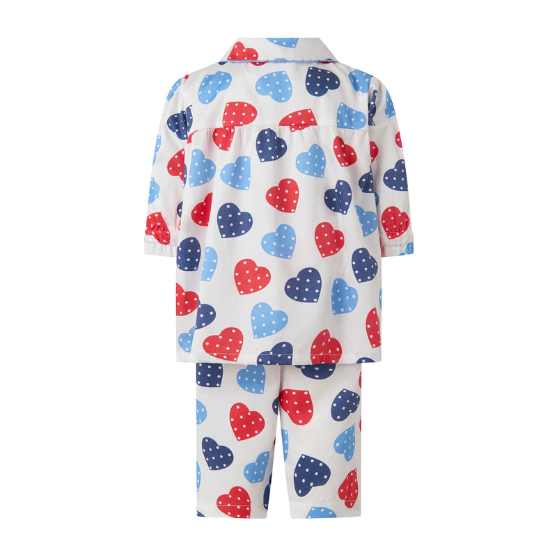 Scatter Heart Babydoll Pyjamas
