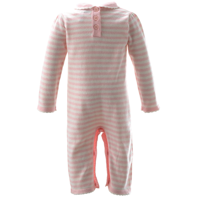 Knit Playsuit Gift Set, Pink