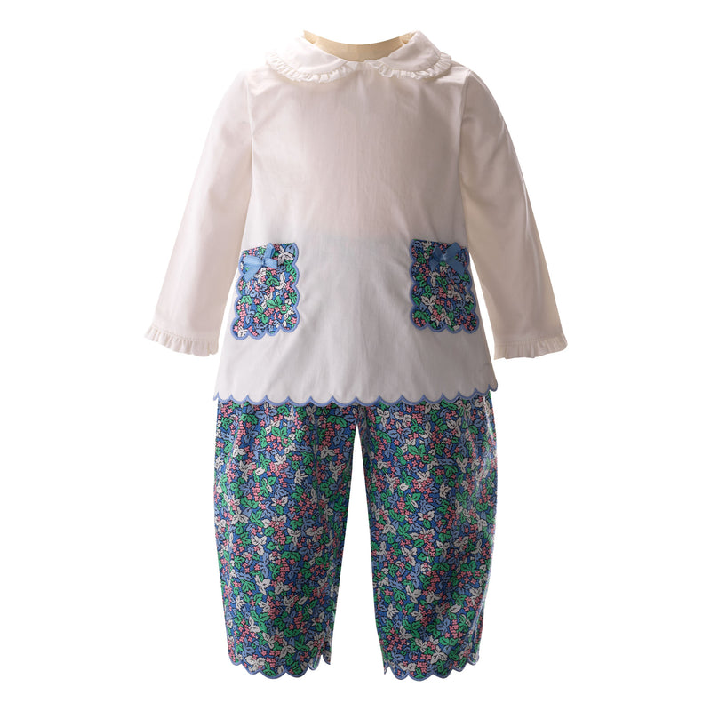 Winter Blossom Pant & Top Set