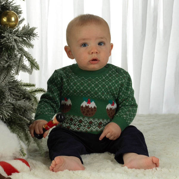 Christmas Pudding Sweater