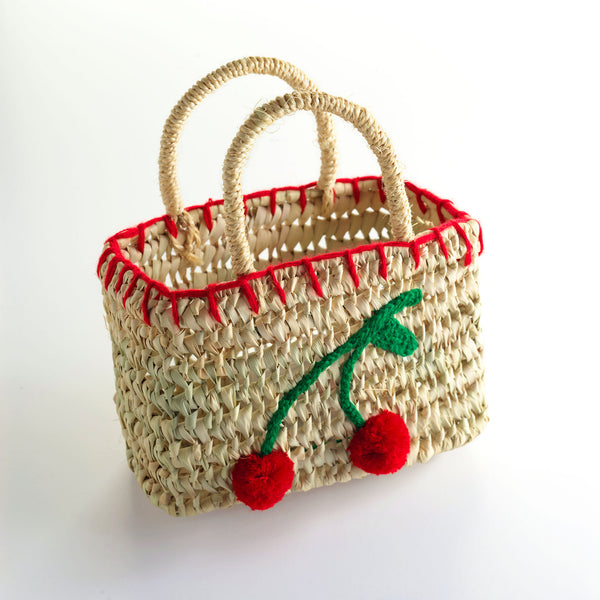 Cherry Mini Beach Bag