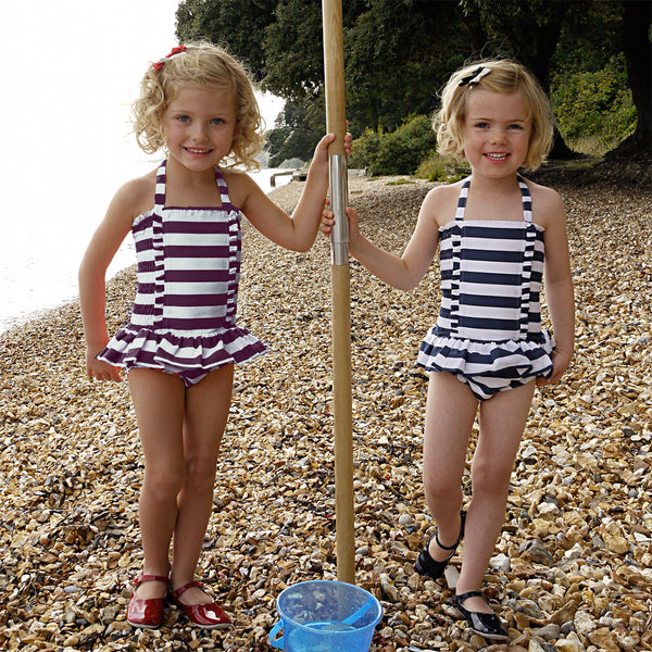 Breton Ruched Swimsuit