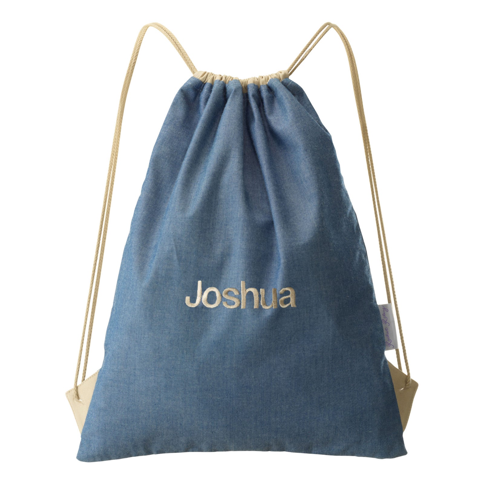 Personalised string bags on sale