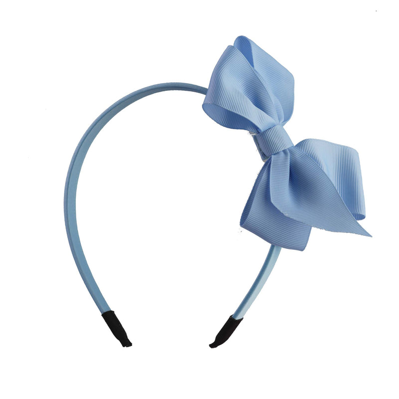 Blue Bow Hairband