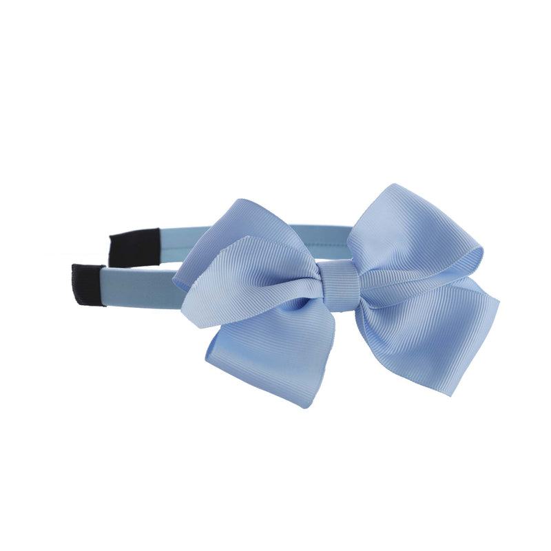 Blue Bow Hairband