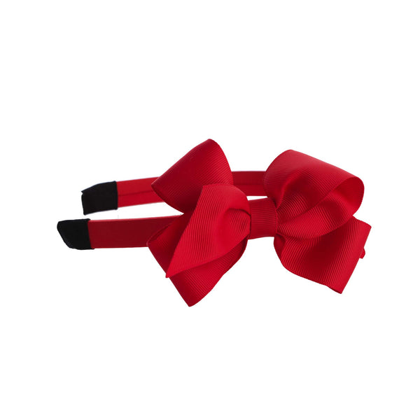 Red Bow Hairband