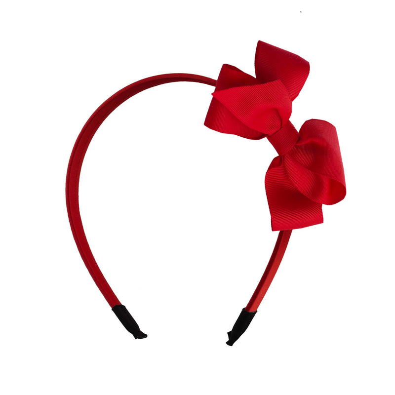 Red Bow Hairband