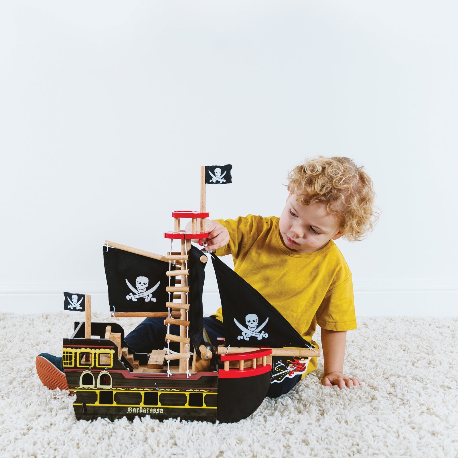 Barbarossa wooden pirate ship on sale