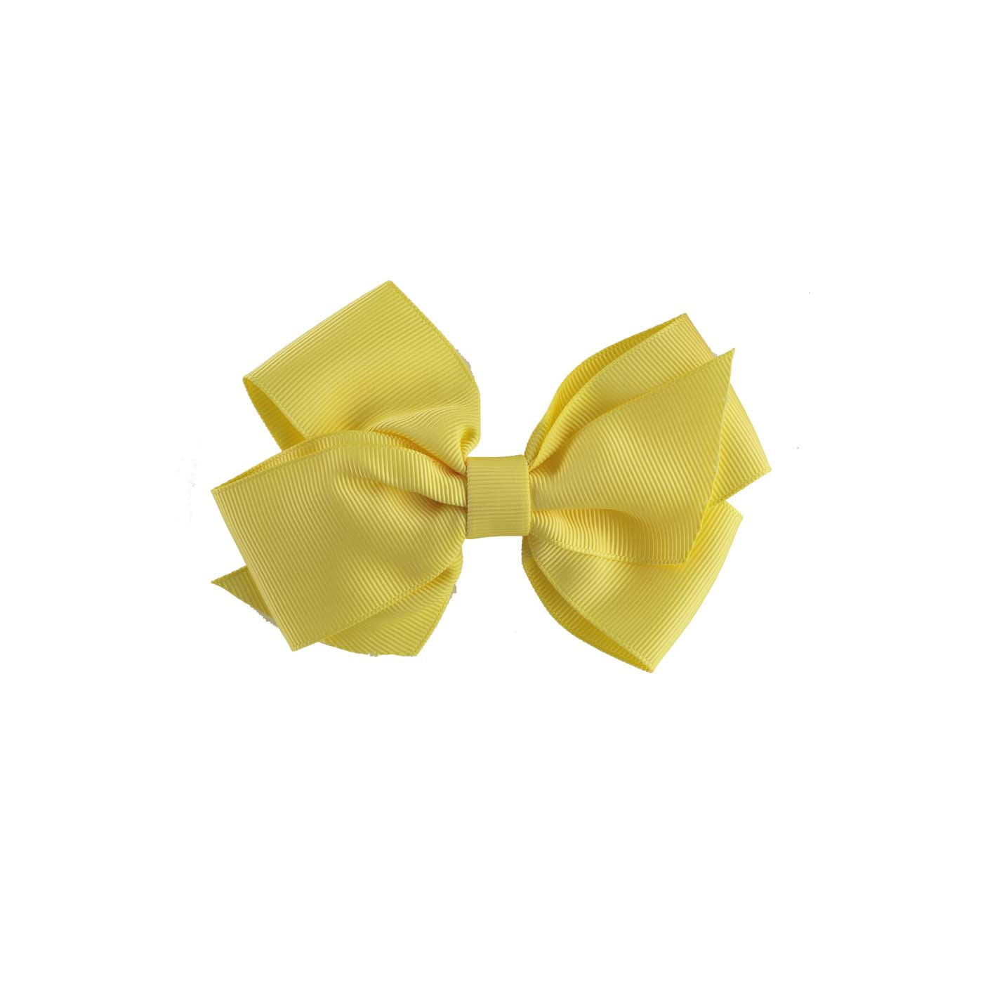 Yellow Grosgrain Ribbon Hairbow